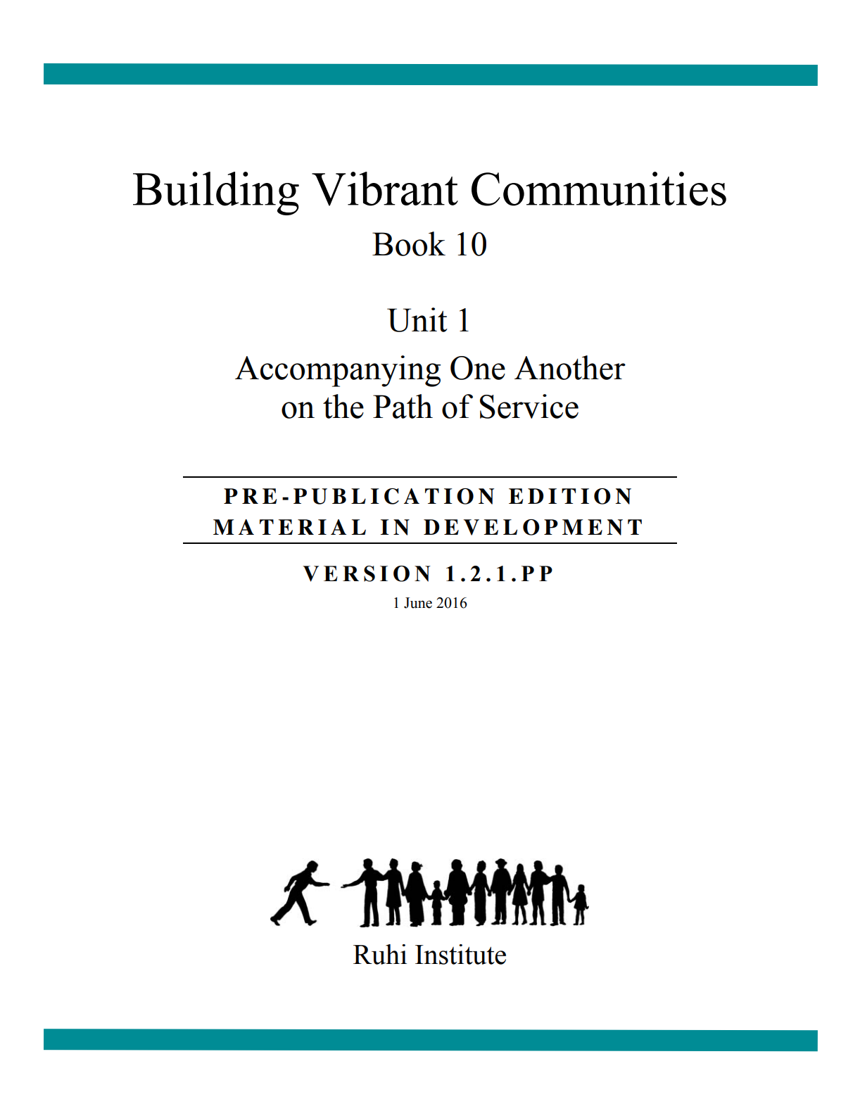 Book 10: Building Vibrant Communities