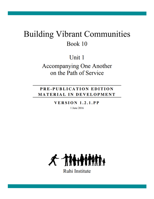 Book 10: Building Vibrant Communities