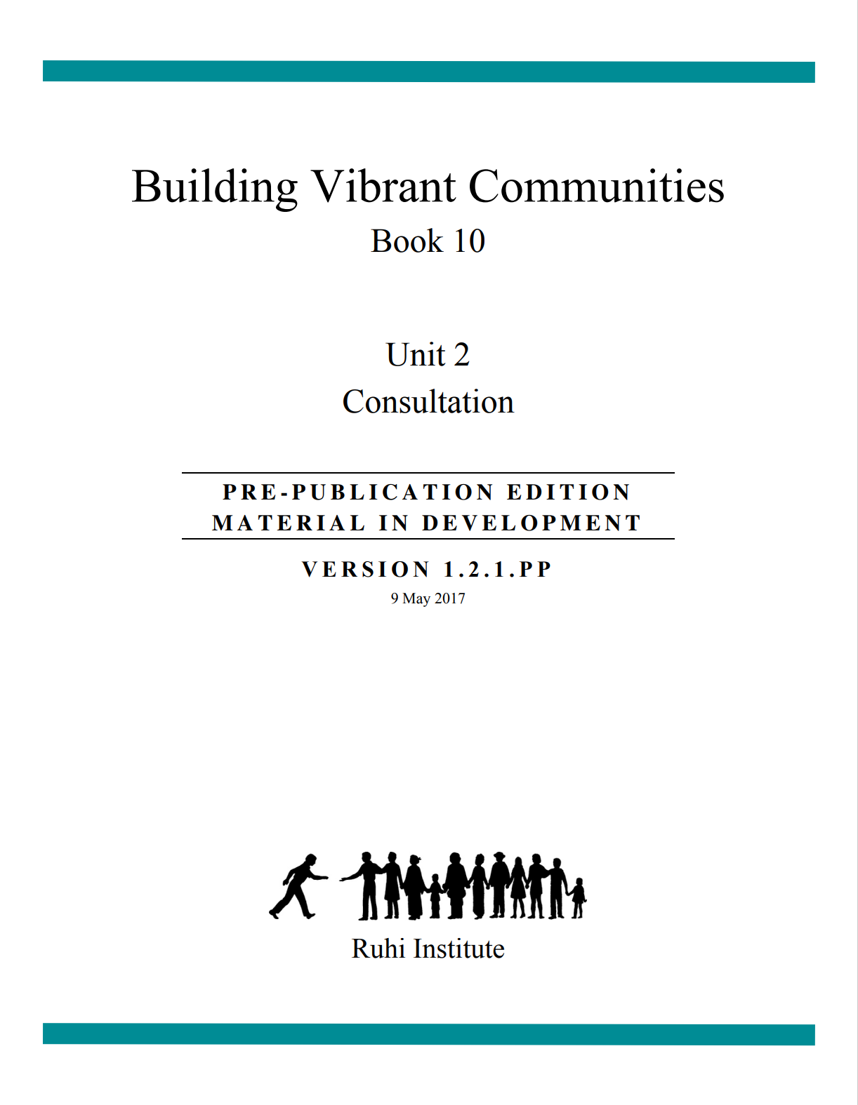 Book 10: Building Vibrant Communities