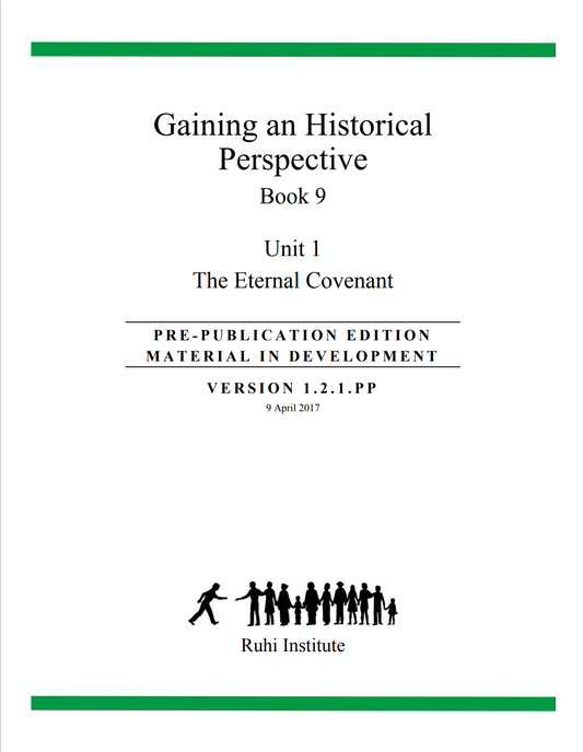 Book 9: Gaining an Historical Perspective