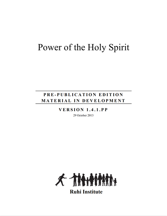 Power of the Holy Spirit